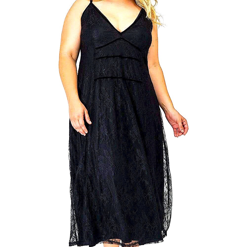 Bethany A-Line Slip Dress In 3X